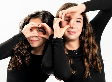 Manon & Anaïs en studio photo