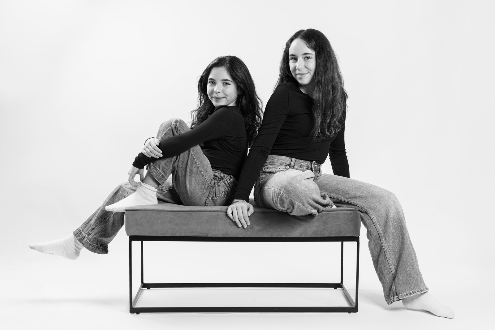 Manon & Anaïs en studio photo